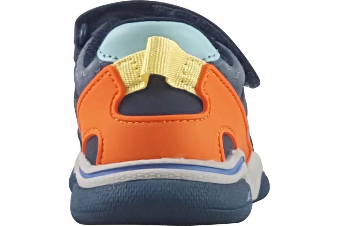 BOY Clarks Velcro | Boys Trainers<FeatherPace T Boys Trainers Grey