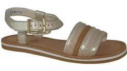 Clarks Buckle | Girls Sandals<Finch Stride K Girls Leather Sandals