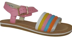 Clarks Buckle | Girls Sandals<Finch Stride K Girls Leather Sandals