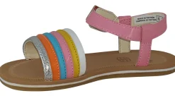 Clarks Buckle | Girls Sandals<Finch Stride T Multicolour (F Fit) Girls Leather Sandals