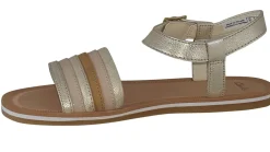 Clarks Buckle | Girls Sandals<Finch Stride Y (F Fit) Girls Leather Sandals