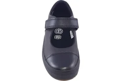 Clarks Velcro | Junior Girls<Flare Shine K Black Girls Leather Shoes