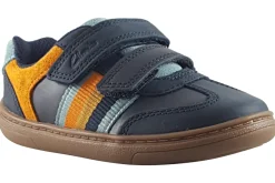 BOY Clarks Velcro | Podiatrist Approved<Flash Den K Boys Leather First Shoes
