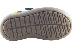 BOY Clarks Velcro | Boys First Shoes<Flash Den T Boys First Shoes