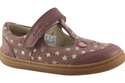 Clarks Velcro | Girls Shoes<Flash Mouse K. Dusty Pink Girls Suede Leather Shoes