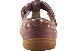 Clarks Velcro | Girls Shoes<Flash Mouse K. Dusty Pink Girls Suede Leather Shoes