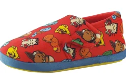BOY Clarks Velcro | Boys Slippers<Fluffy Print T (F Fit) Boys Slippers