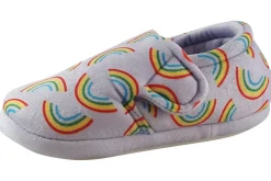 Clarks Velcro | Girls Slippers<Fluffy Snug T.O Girls Slippers
