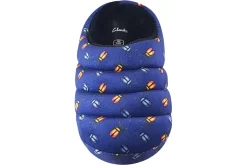 BOY Clarks Slip-On | Warm Lined<Fluffy Warm K (F Fit) Boys Slippers