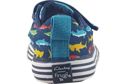 BOY Clarks Velcro | Boys Shoes<Foxing Ocean T Boys Shoes