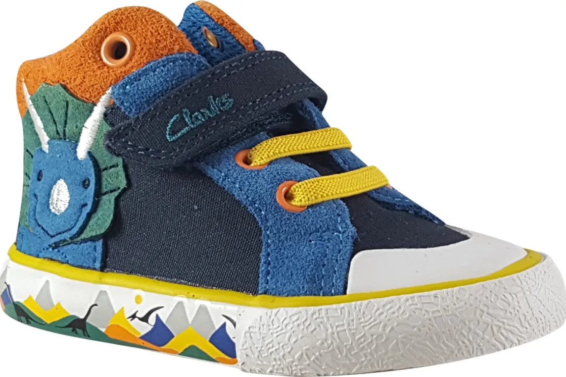 BOY Clarks Velcro | Removable Insole<Foxing Pop T (G Fit) Boys Boots