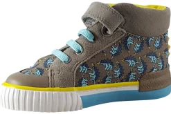 BOY Clarks Velcro | Boys Boots<Foxing Roar Hi T Boys Canvas Shoes