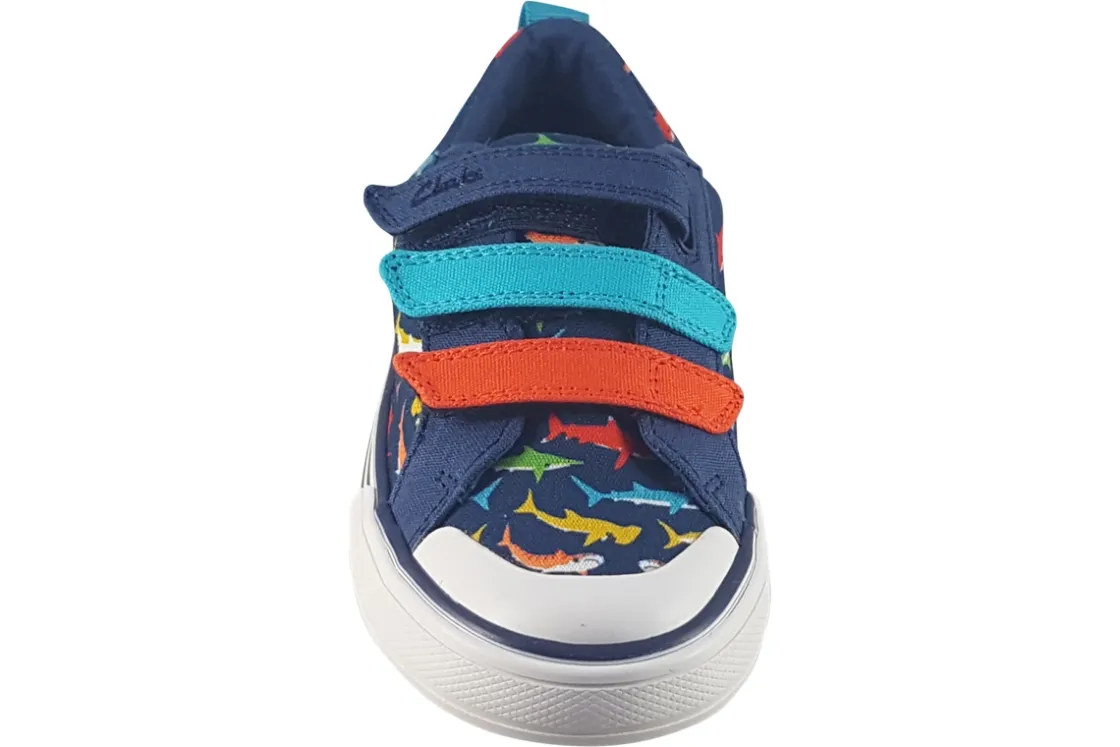 BOY Clarks Velcro | Boys Shoes<Foxing Split K (G Fit) Boys Shoes