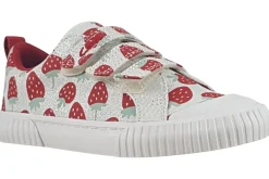 Clarks Velcro | Girls Shoes<FoxingFraiseK. Girls Shoes Cotton
