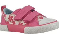Clarks Velcro | Girls Shoes<FoxingShell T. Girls Fashion Trainers Pink