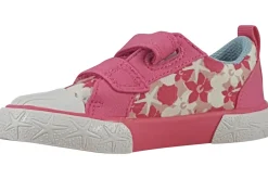 Clarks Velcro | Girls Shoes<FoxingShell T. Girls Fashion Trainers Pink