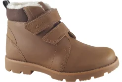 BOY Clarks Warm Lined | Boys Boots<Heath Snug K (G Fit) Boys Leather Boots