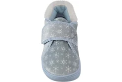 Clarks Velcro | Warm Lined<Holmly Ice K (G Fit) Girls Velour Slippers