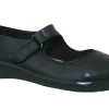 Women Clarks Womens Shoes<Hope Henley Black Womens Leather Mary Jane Shoes
