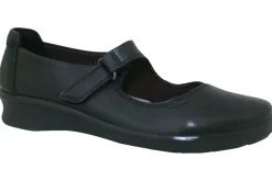 Women Clarks Womens Shoes<Hope Henley Black Womens Leather Mary Jane Shoes
