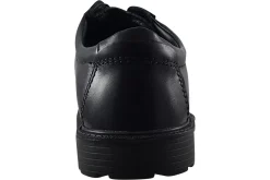 BOY Clarks Senior Boys | Plain Toe<Kerton Lace Black Mens Leather Shoes