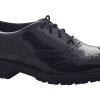 Clarks Junior Girls | Senior Girls<LoxhamBrogueY Black Girls Leather Patent School Shoes
