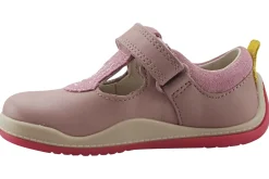 Clarks Velcro | Girls Shoes<NoodleBrightT. Dusty Pink Girls Leather Shoes