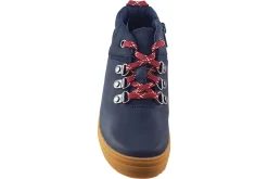 BOY Clarks Zip | Boys Boots<Nova Hike T Navy Boys Leather Boots