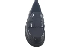 Women Clarks Senior Girls | Womens Shoes<OriannaWLoafer Black Womens Leather Patent Shoes