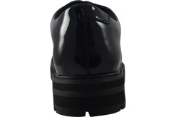 Clarks Junior Girls | Senior Girls<Prague Lace Y. Black (F Fit) Girls Leather Patent School Shoes