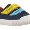 Clarks Velcro | Girls Shoes<RDFoxingAceT. girls Fashion Trainers Navy