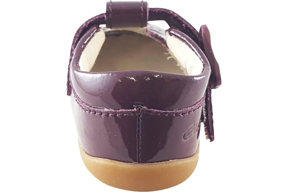 Clarks Velcro | Girls First Shoes<Roamer Star T. Girls Leather First Shoes