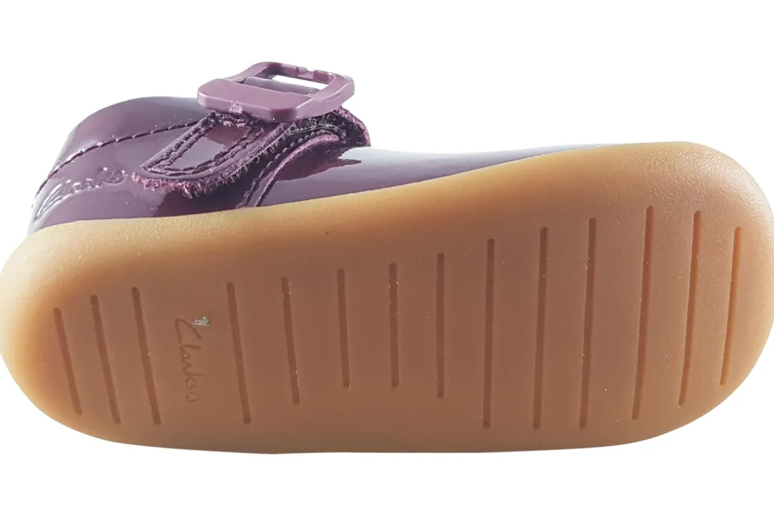Clarks Velcro | Girls First Shoes<Roamer Star T. Girls Leather First Shoes