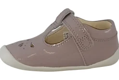 Clarks Velcro | Girls First Shoes<Roamer Star T Pink Girls Leather Patent First Shoes