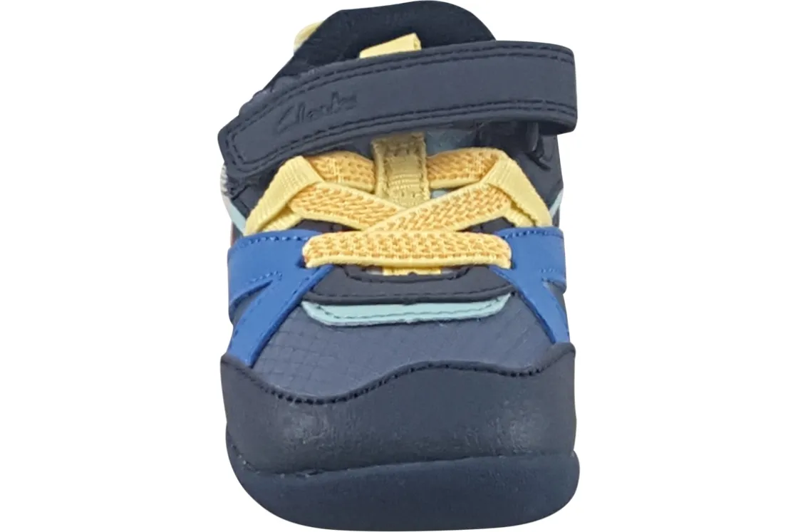 BOY Clarks Velcro | Boys First Shoes<RoamerSportT Boys Fashion Trainers Grey
