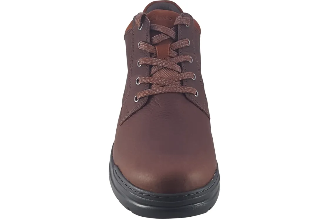 Clarks Plain Toe | Mens Boots<Rockie MidGTX British Tan Mens Leather Boots