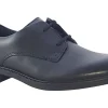 BOY Clarks Junior Boys | Laced<Scala Loop K Black Boys Leather School Shoes
