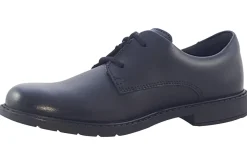 BOY Clarks Junior Boys | Laced<Scala Loop K Black Boys Leather School Shoes
