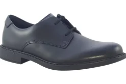 BOY Clarks Junior Boys | Laced<Scala Loop Y Black Boys Leather School Shoes