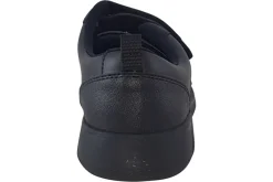 BOY Clarks Velcro | Junior Boys<Scape Flare Y Black Boys Leather School Shoes