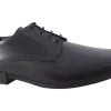 BOY Clarks Mens Shoes | Senior Boys<Sidton Lace Black Mens Leather Shoes