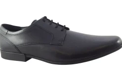 BOY Clarks Mens Shoes | Senior Boys<Sidton Lace Black Mens Leather Shoes