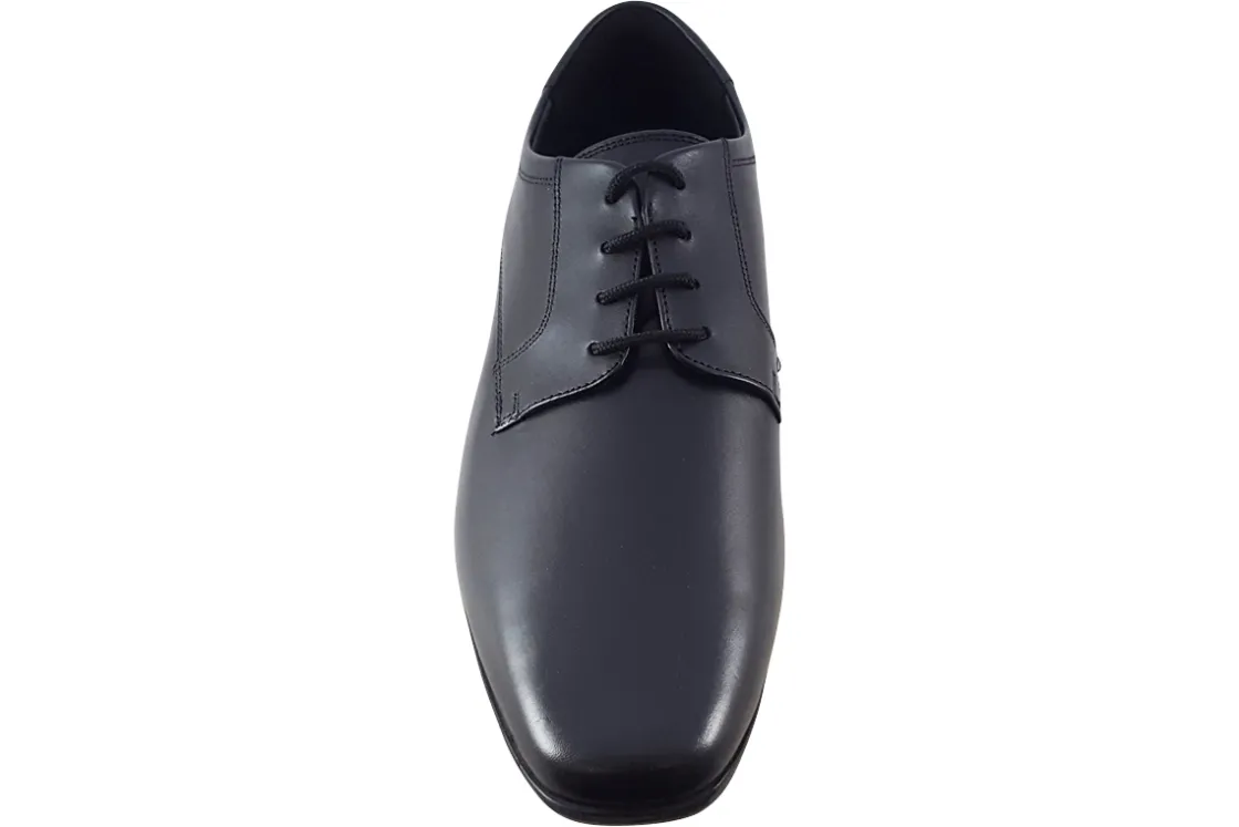 BOY Clarks Mens Shoes | Senior Boys<Sidton Lace Black Mens Leather Shoes