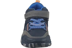 BOY Clarks Velcro | Boys Boots<Steggy2 Glow K Boys Leather Boots Navy