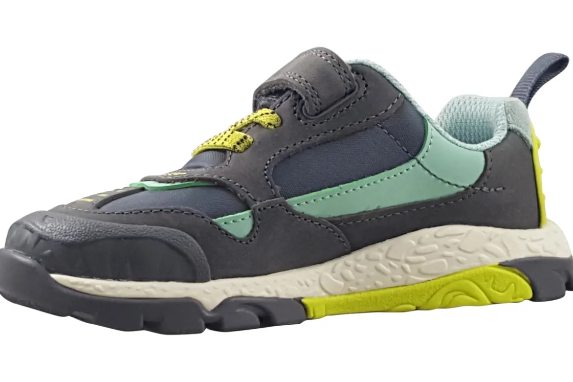 BOY Clarks Velcro | Boys Shoes<Steggy2 Park K Boys Fashion Trainers Green