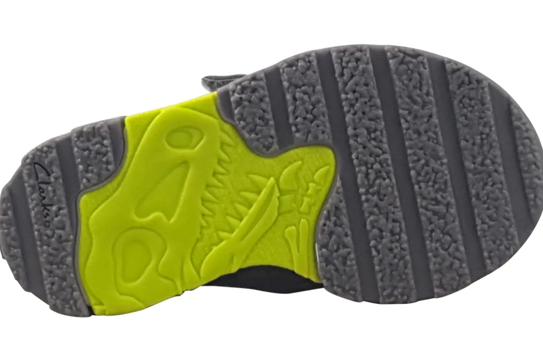 BOY Clarks Velcro | Boys Shoes<Steggy2 Park T Boys Fashion Trainers