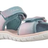 Clarks Velcro | Girls Sandals<SurfingTide K. Girls Sandals