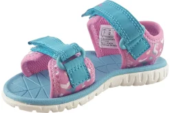 Clarks Velcro | Girls Sandals<SurfingTide T. (F Fit) Girls Sandals