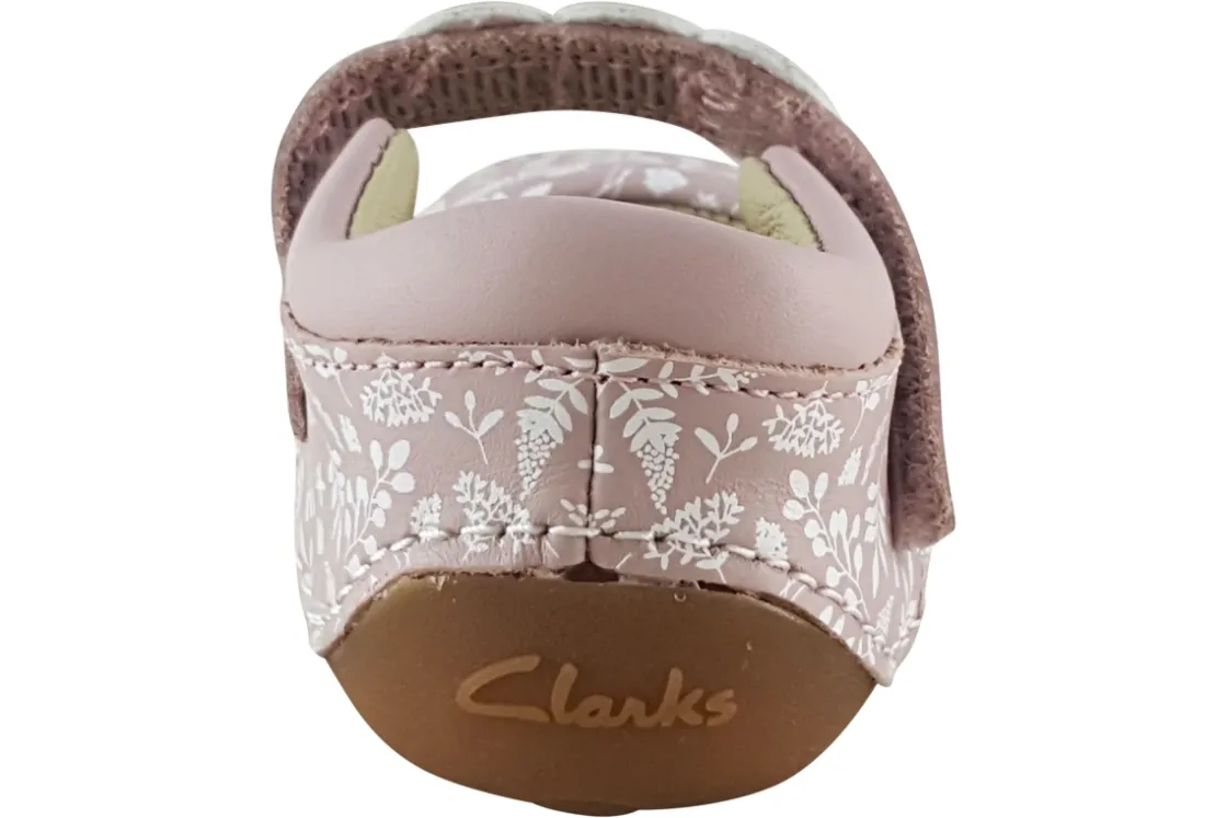 Clarks Velcro | Girls First Shoes<Tiny Flora T. Girls Leather First Shoes