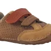 BOY Clarks Velcro | Boys First Shoes<Tiny Sky T Boys Leather First Shoes